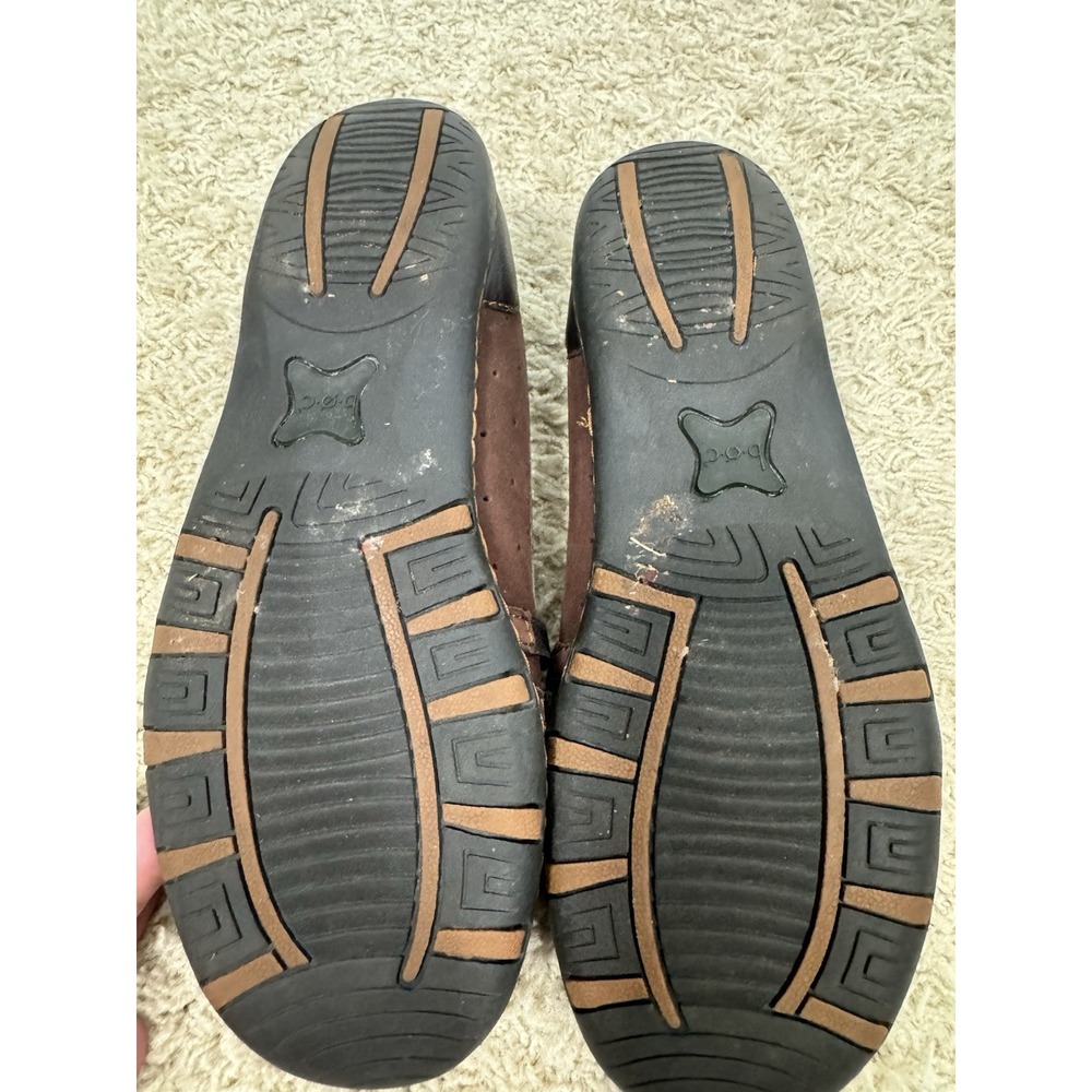 BOC Womens Maiken Slip On Mary Jane Ballet Flat Shoes Size 8 Brown Suede Comfort - Picture 11 of 12